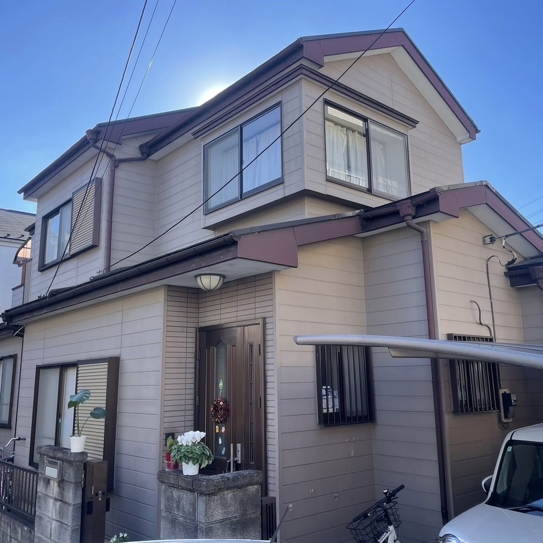 外壁・屋根塗装施工前