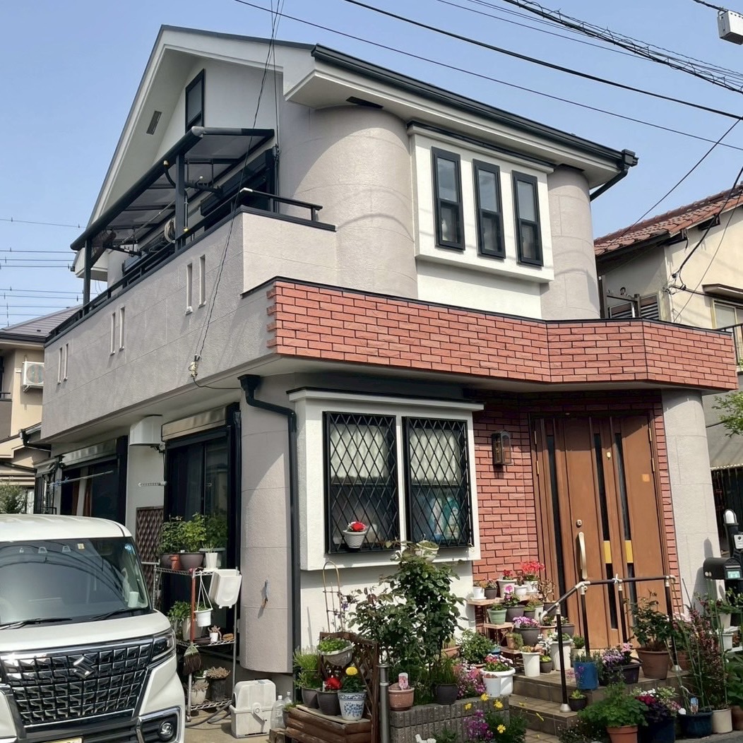 埼玉県新座市外壁塗装の施工事例