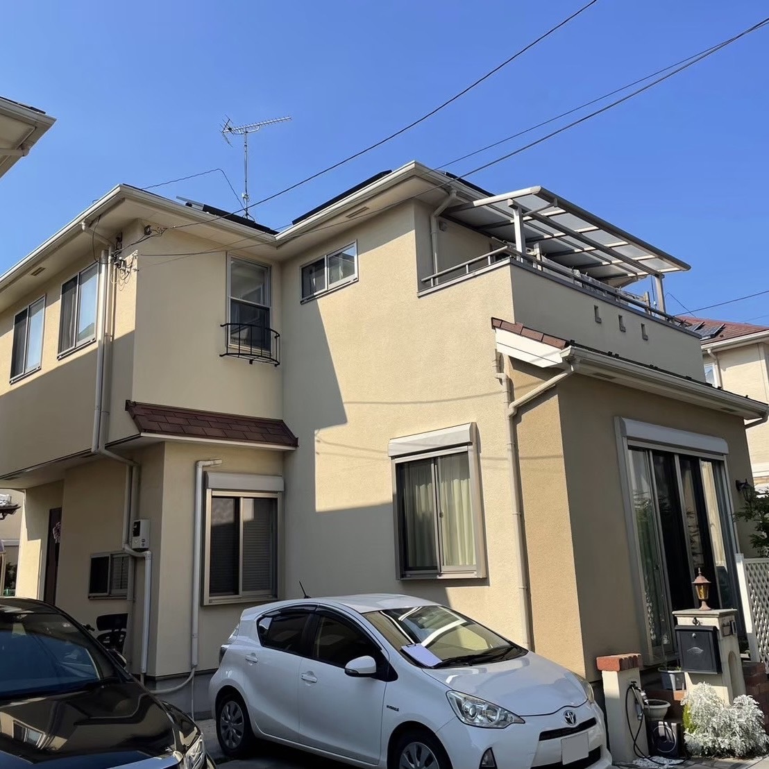 外壁・屋根塗装施工前